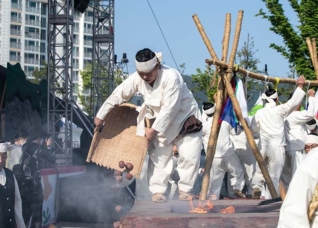 울산 쇠부리소리 보존회 사진