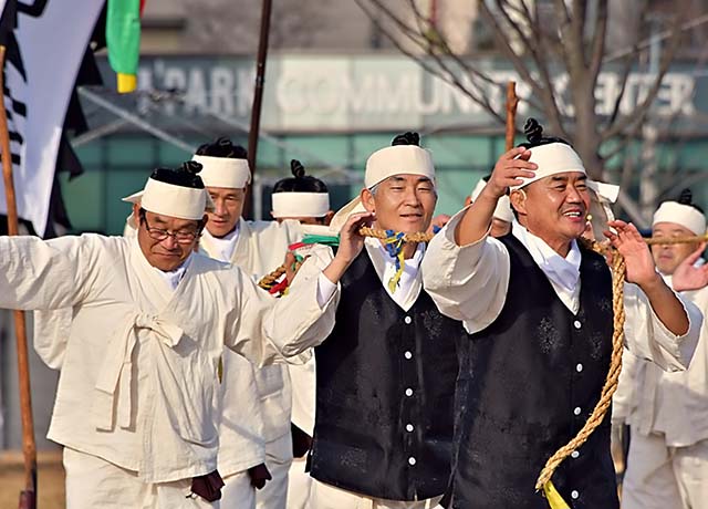 울산 쇠부리소리 보존회 사진